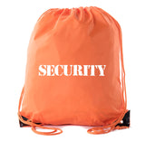 Security - Rough Text - Polyester Drawstring Bag - Mato & Hash