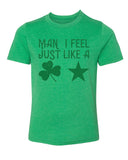 Shamrock Star Kids St. Patrick's Day T Shirts - Mato & Hash