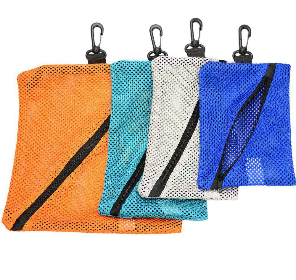 Small Mesh Bags for Storage - 4pc set, different colors & sizes - by Mato & Hash® - Mato & Hash