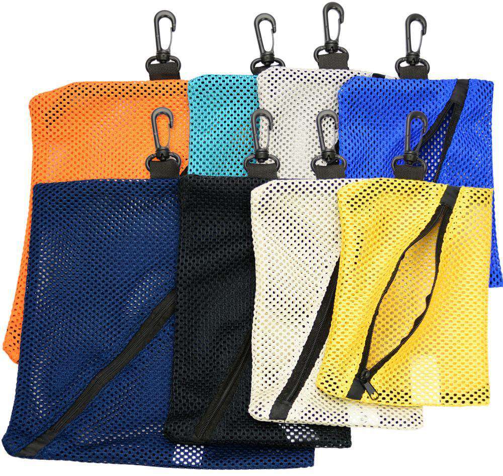 Vaultz Mesh Zipper Pouch Set - Pack of 4 - Mesh Pouch Zipper Bags