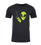 Smoking Alien Unisex T Shirts - Mato & Hash