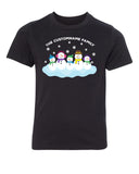 Snowmen - The Custom Name Family Kids T Shirts