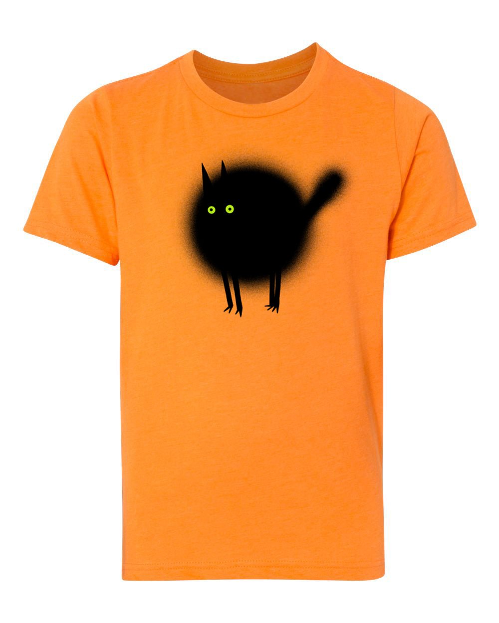 Spooked Cat Kids Halloween Kids T Shirts - Mato & Hash