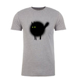 Spooked Cat Unisex Halloween T Shirts - Mato & Hash