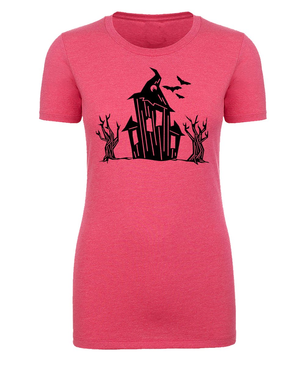 Spooky House Womens Halloween T Shirts - Mato & Hash