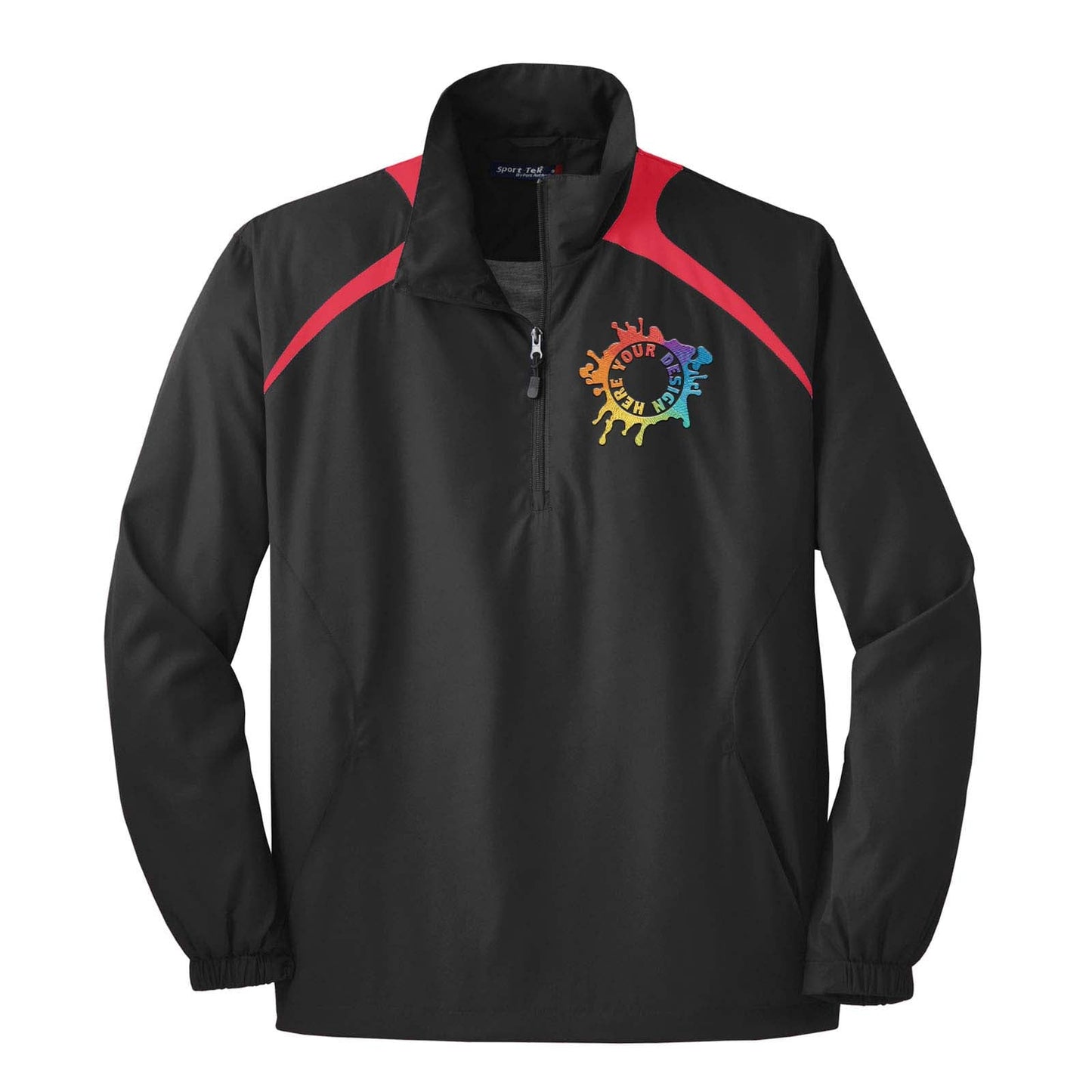 Sport-Tek® 1/2-Zip Wind Shirt Embroidery - Mato & Hash