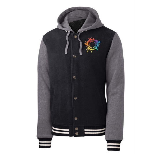 Sport-Tek® Insulated Letterman Jacket Embroidery - Mato & Hash