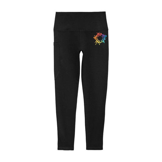 Sport-Tek ® Ladies High Rise Legging Embroidery - Mato & Hash