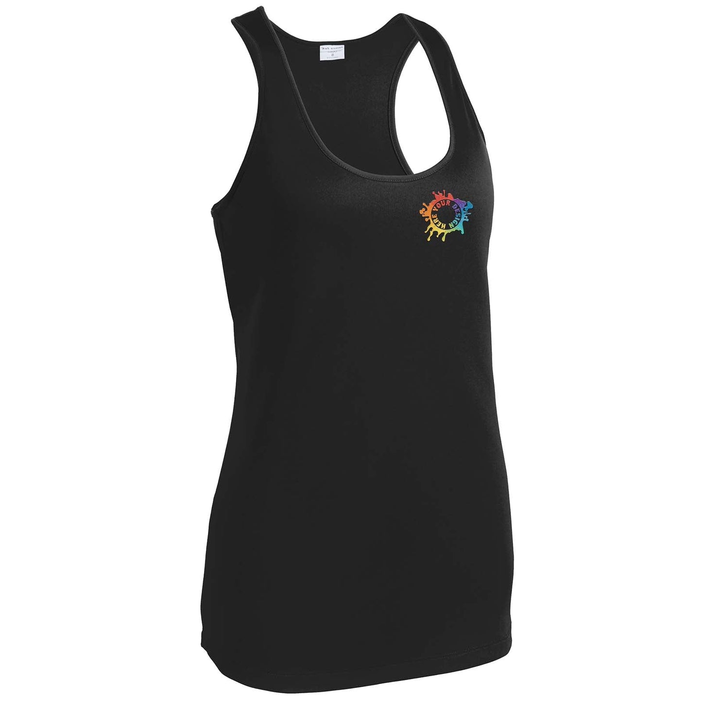 Sport-Tek Ladies PosiCharge Competitor Racerback Tank Embroidery - Mato & Hash