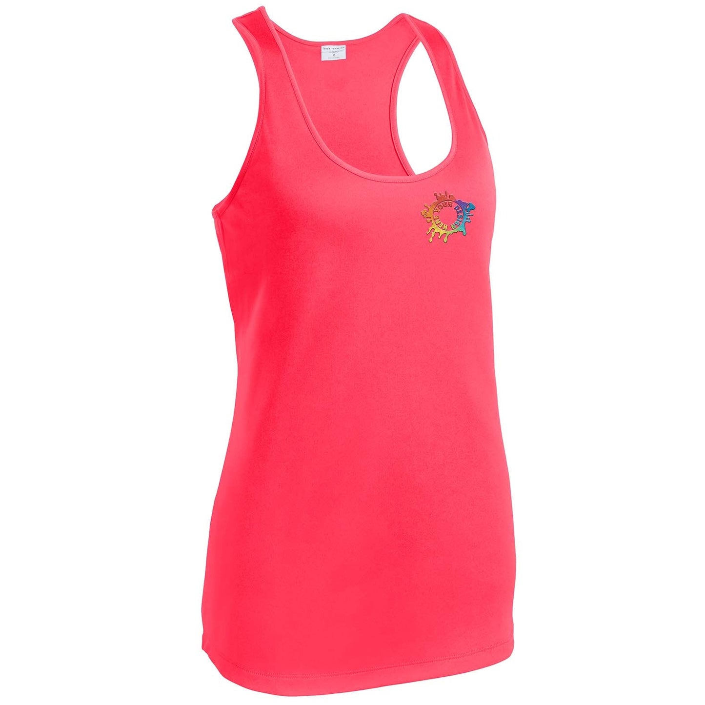 Sport-Tek Ladies PosiCharge Competitor Racerback Tank Embroidery - Mato & Hash