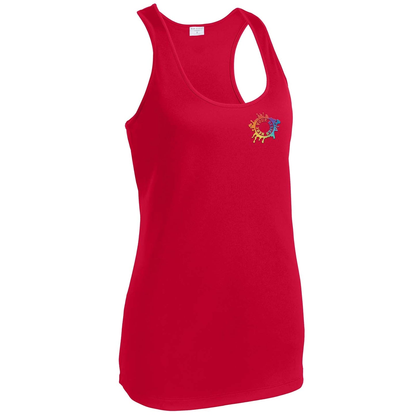 Sport-Tek Ladies PosiCharge Competitor Racerback Tank Embroidery - Mato & Hash