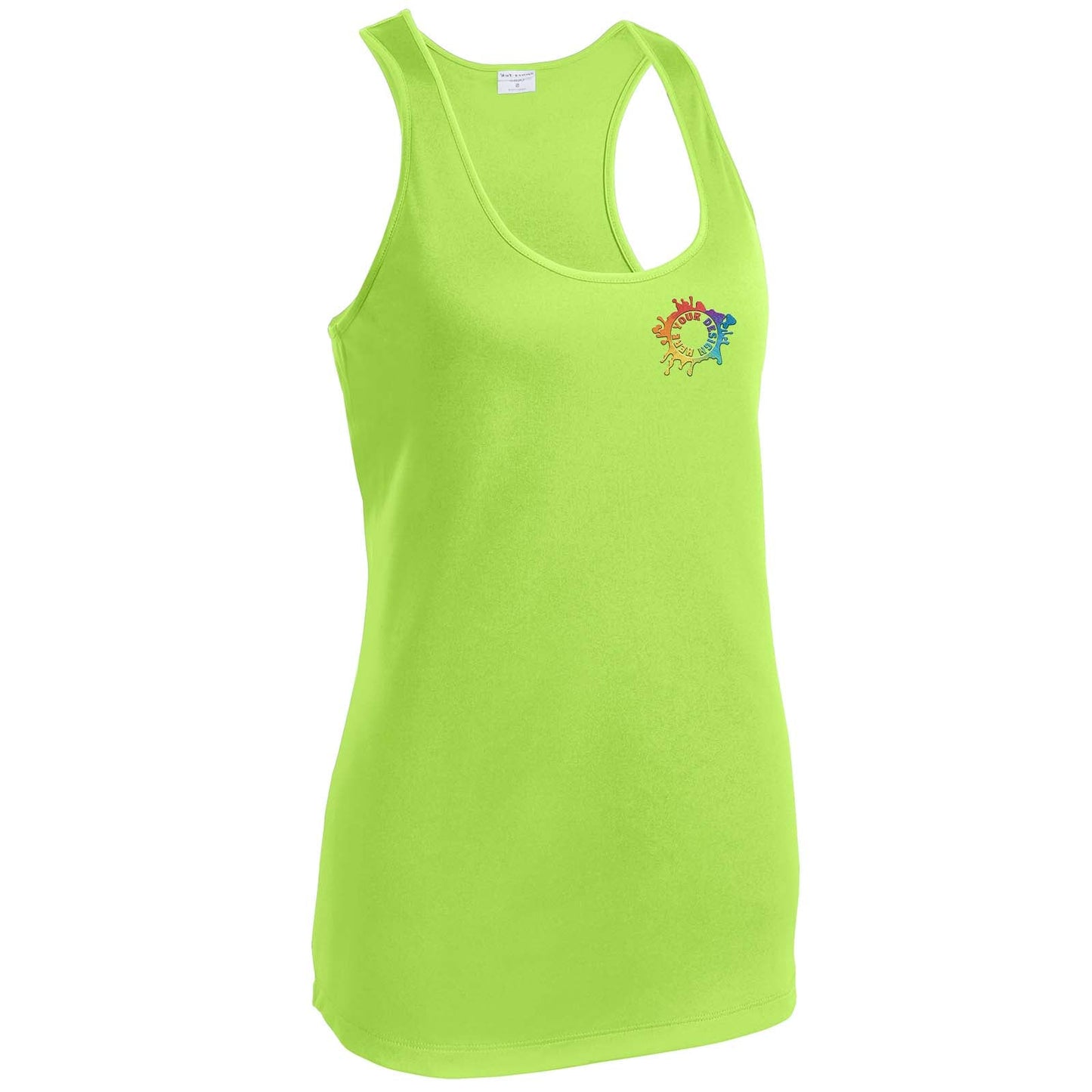 Sport-Tek Ladies PosiCharge Competitor Racerback Tank Embroidery - Mato & Hash