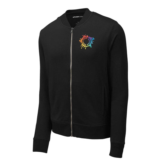 Sport-Tek® Lightweight French Terry Bomber Embroidery - Mato & Hash