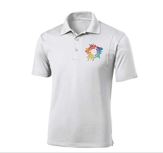 Sport Tek Men's Micropique Sport-Wick 100% Polyester Polo T-Shirt Embroidery - Mato & Hash