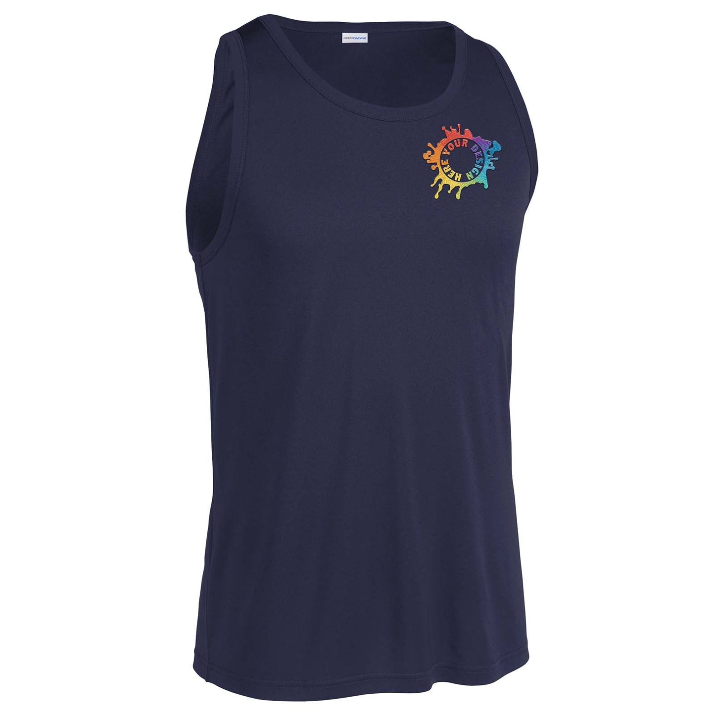 Sport-Tek Men's PosiCharge Competitor Tank Embroidery - Mato & Hash