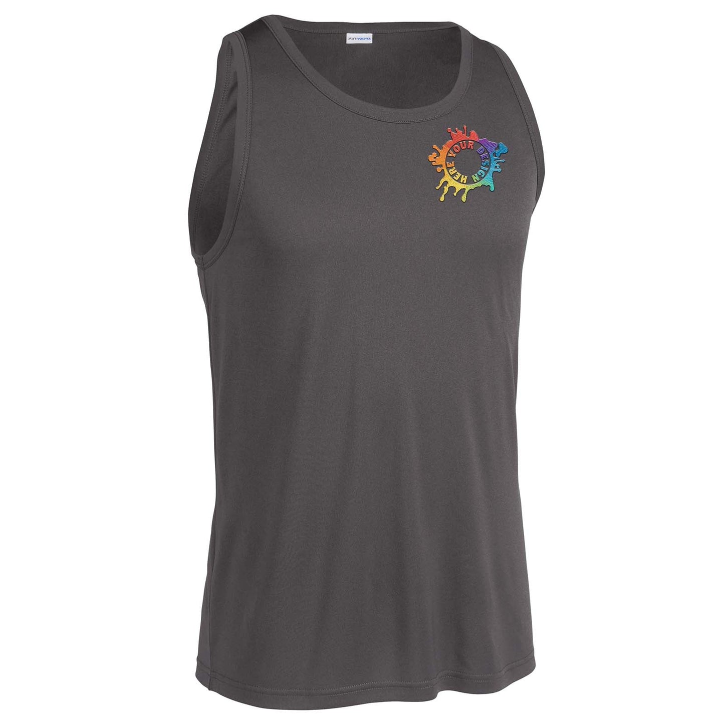 Sport-Tek Men's PosiCharge Competitor Tank Embroidery - Mato & Hash