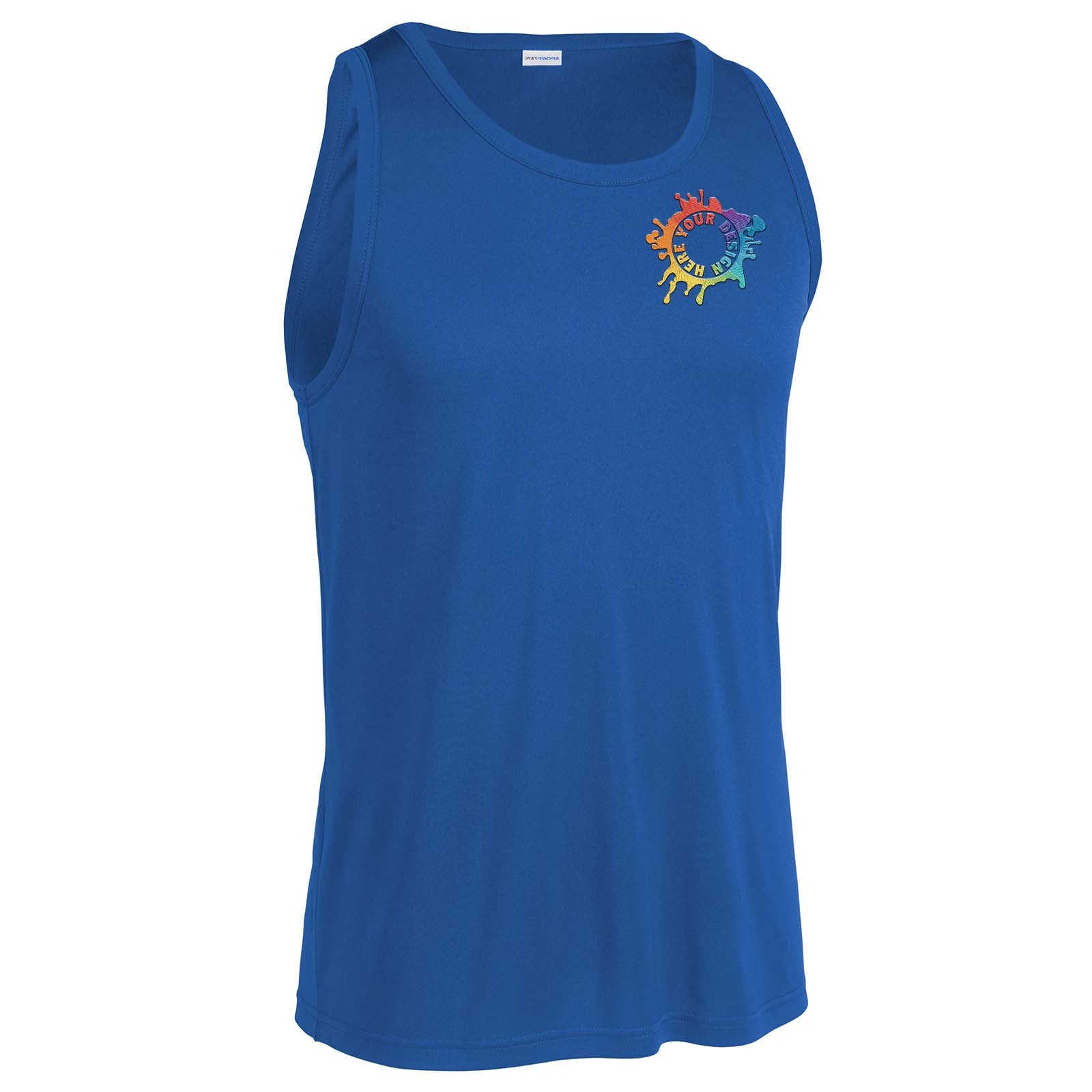 Sport-Tek Men's PosiCharge Competitor Tank Embroidery - Mato & Hash