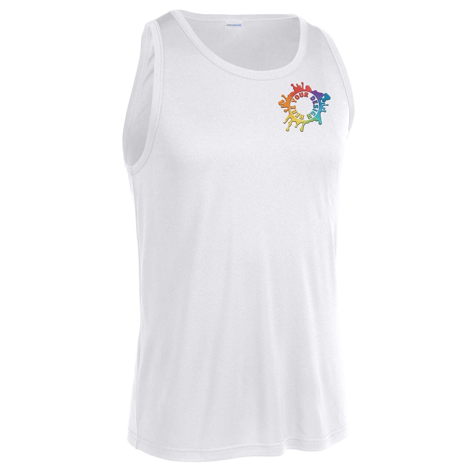 Sport-Tek Men's PosiCharge Competitor Tank Embroidery - Mato & Hash