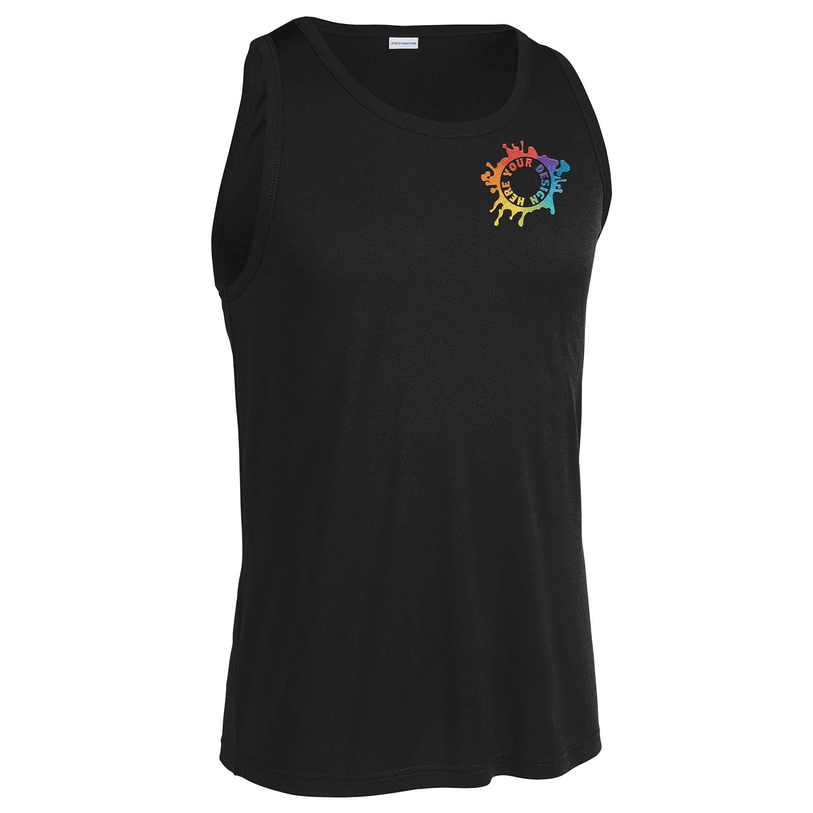 Sport-Tek Men's PosiCharge Competitor Tank Embroidery - Mato & Hash