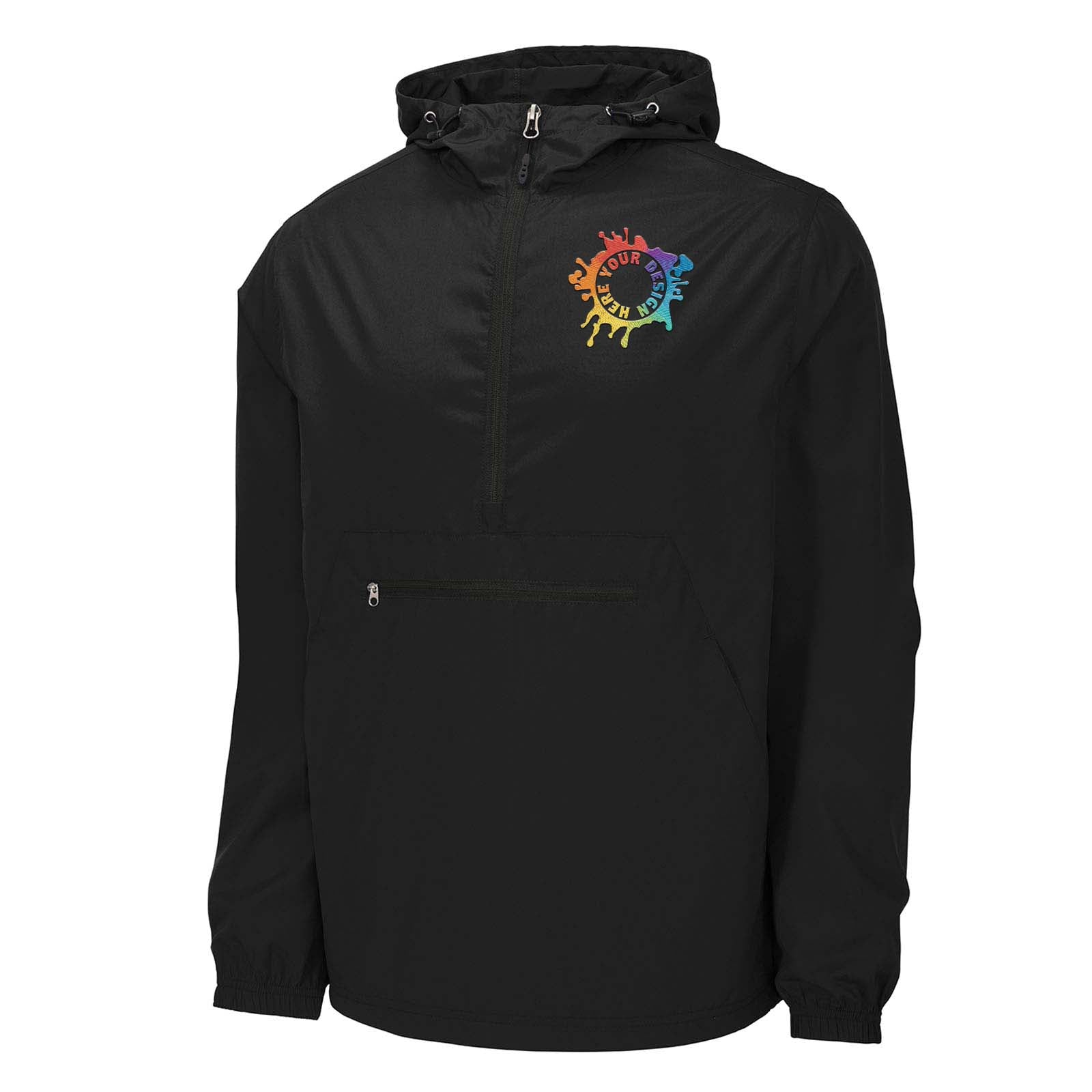 Sport-Tek ® Packable Anorak Jacket Embroidery - Mato & Hash