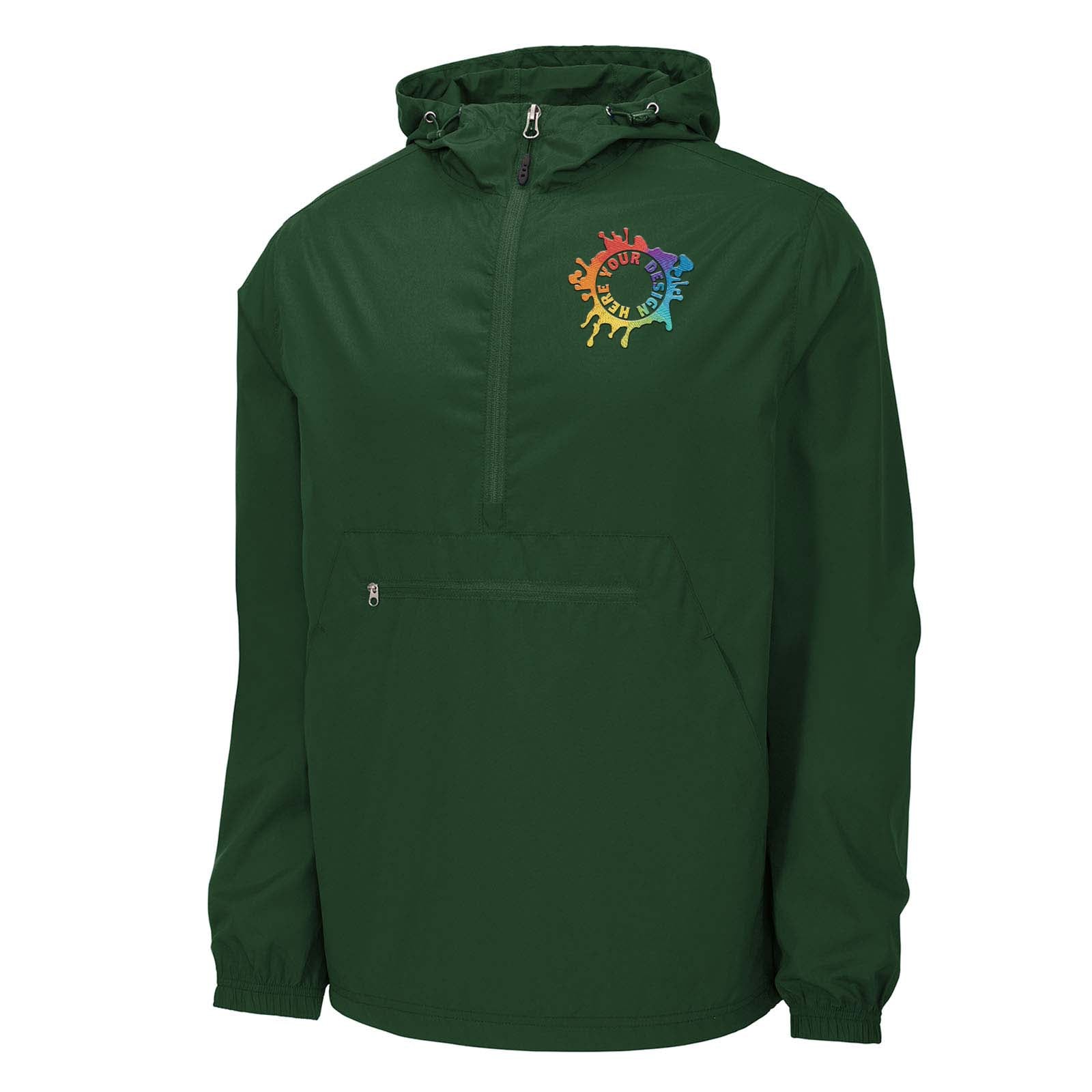 Sport-Tek ® Packable Anorak Jacket Embroidery - Mato & Hash