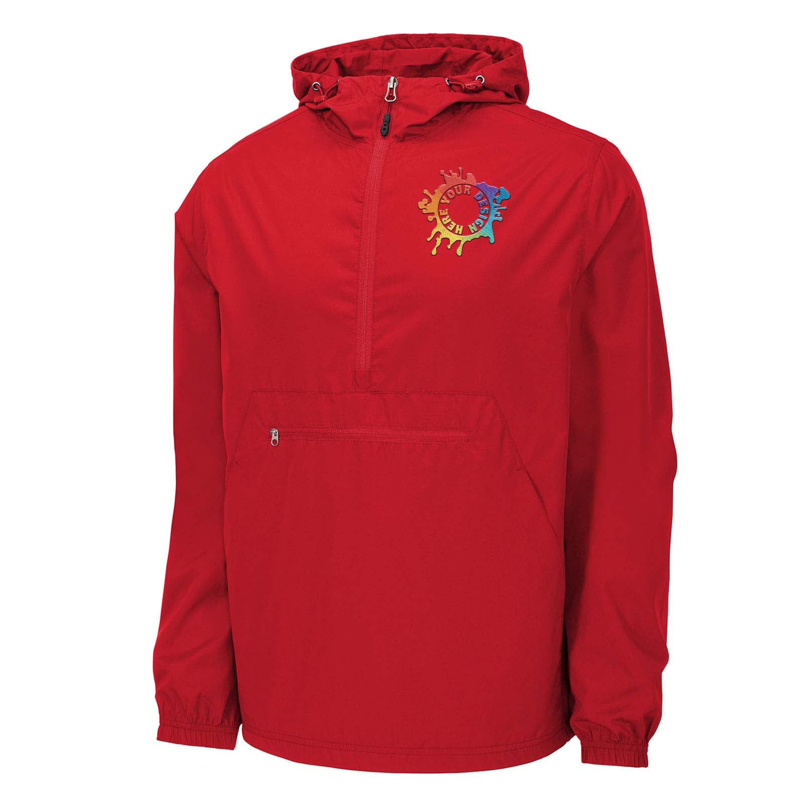 Sport-Tek ® Packable Anorak Jacket Embroidery - Mato & Hash