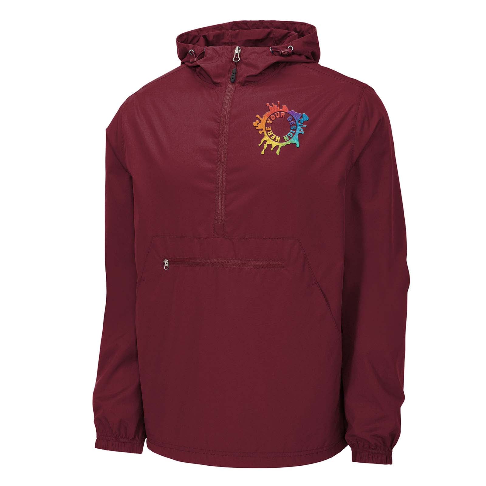 Sport-Tek ® Packable Anorak Jacket Embroidery - Mato & Hash