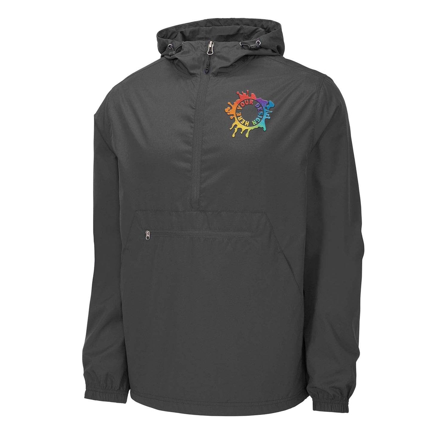 Sport-Tek ® Packable Anorak Jacket Embroidery - Mato & Hash
