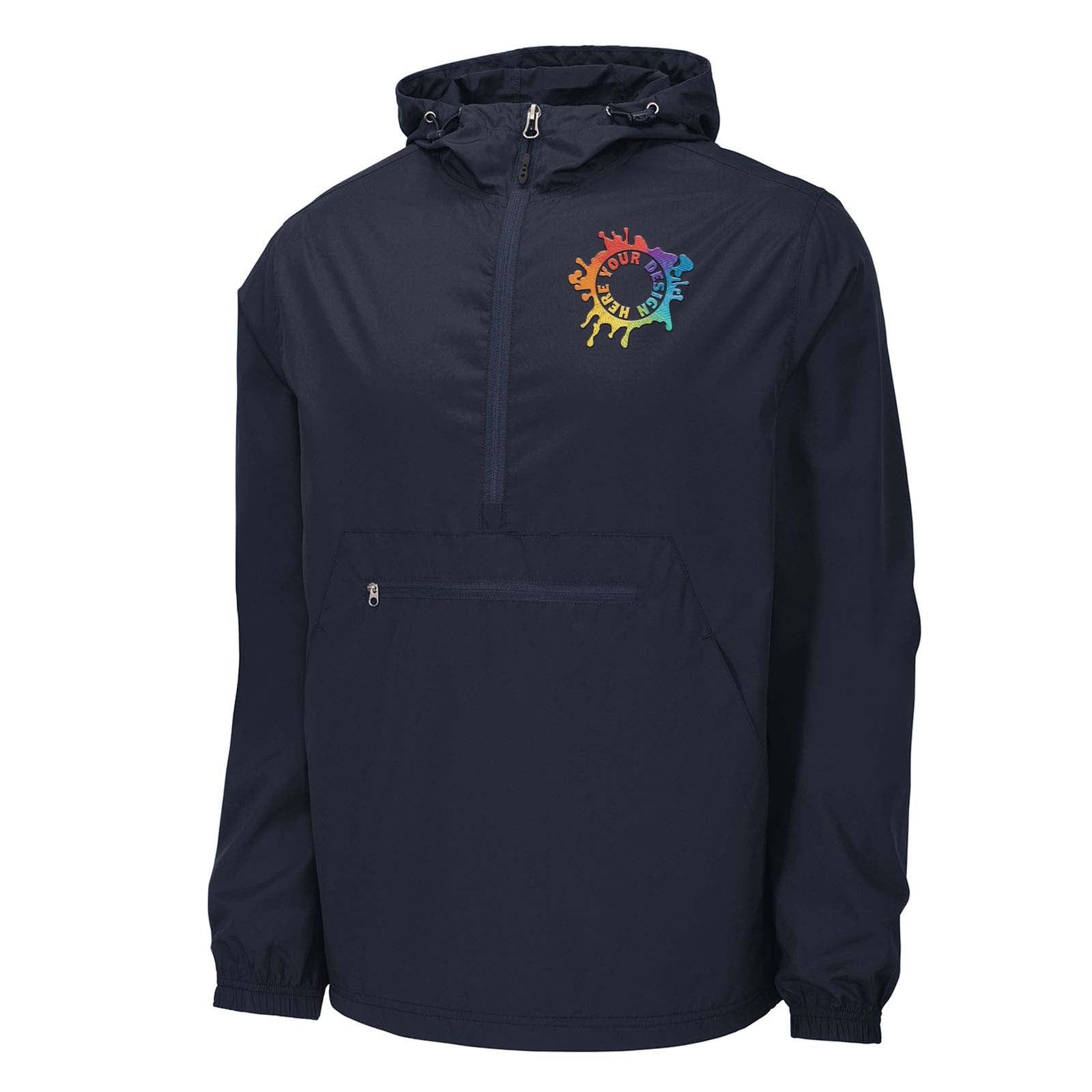 Sport-Tek ® Packable Anorak Jacket Embroidery - Mato & Hash