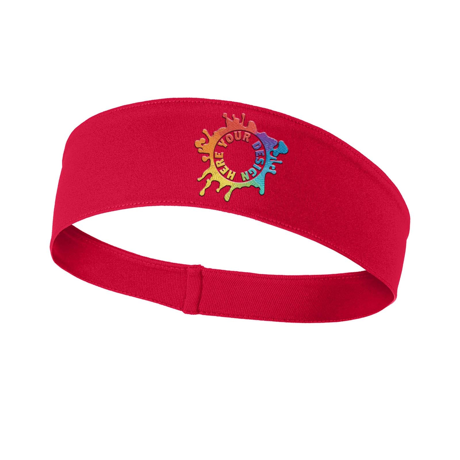 Sport-Tek® PosiCharge® Competitor™ Headband Embroidery - Mato & Hash