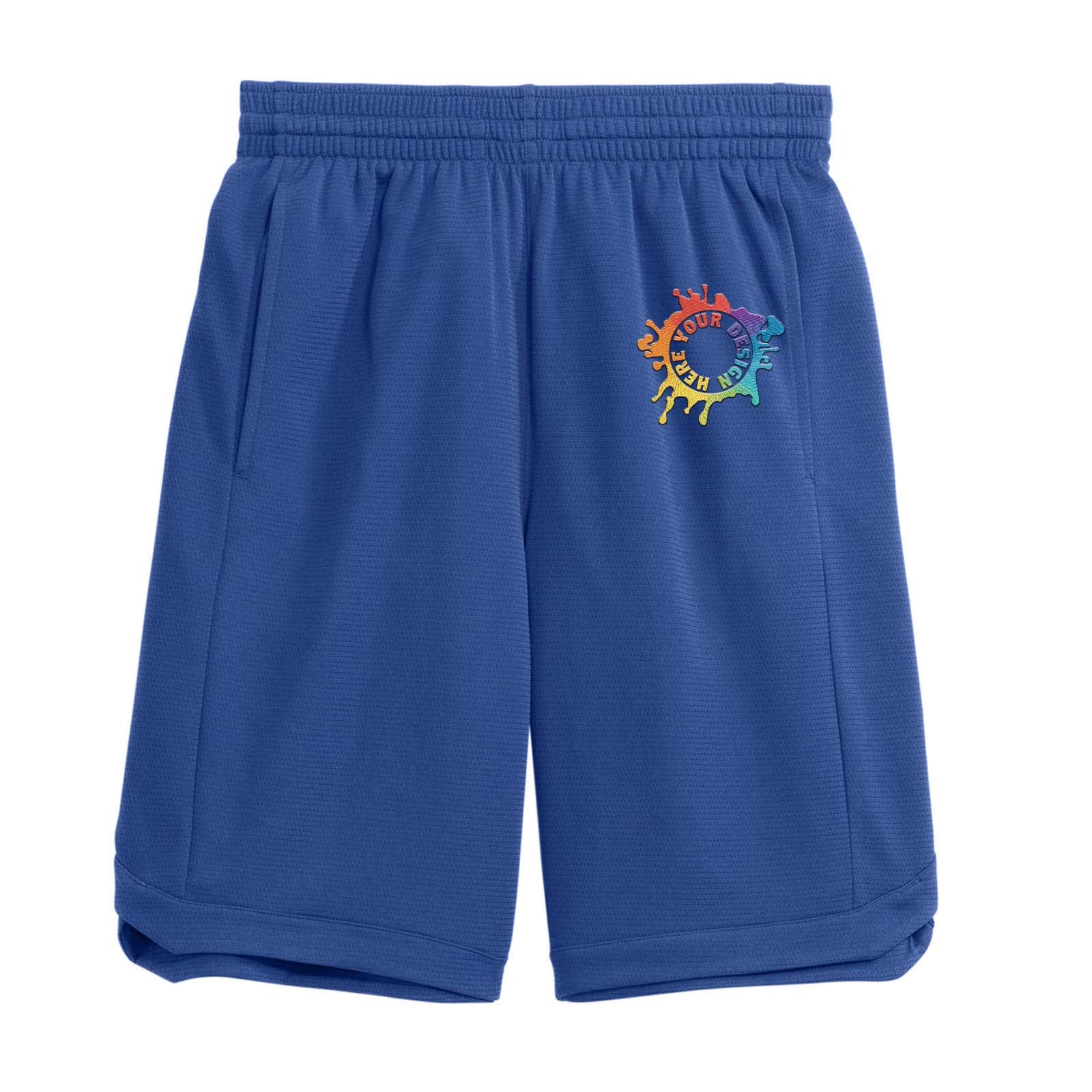Sport-Tek® PosiCharge® Position Short with Pockets Embroidery - Mato & Hash