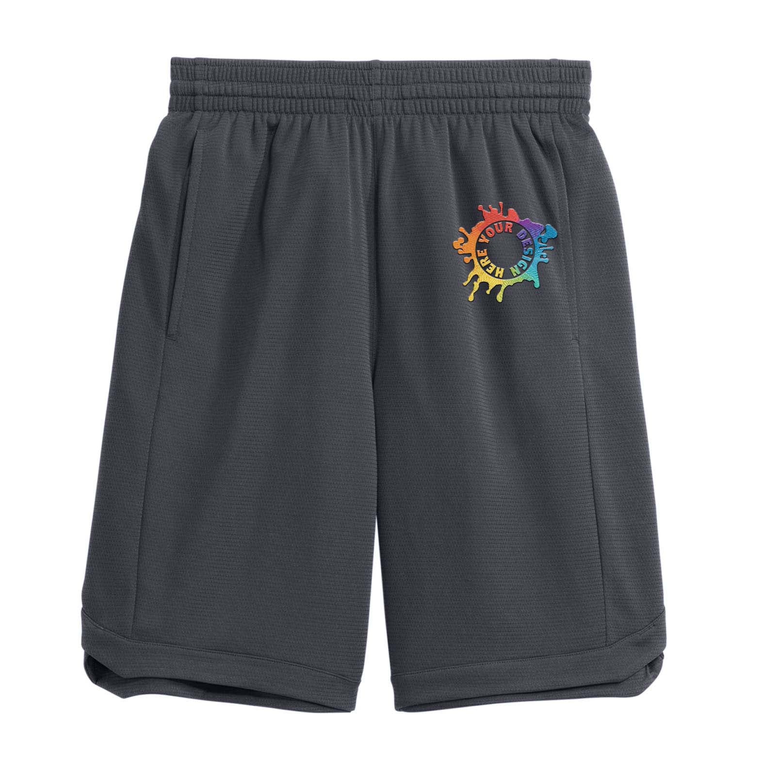 Sport-Tek® PosiCharge® Position Short with Pockets Embroidery - Mato & Hash