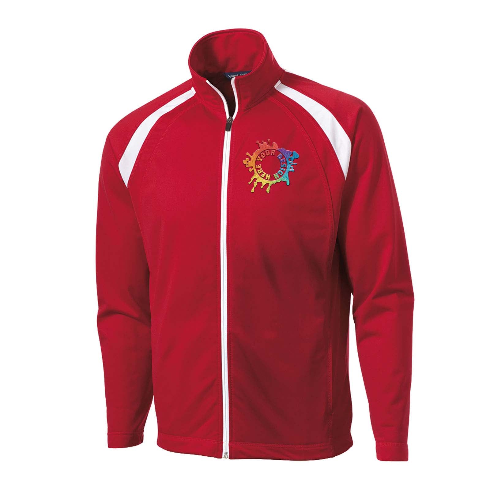 Sport-Tek® Tricot Track Jacket Embroidery - Mato & Hash