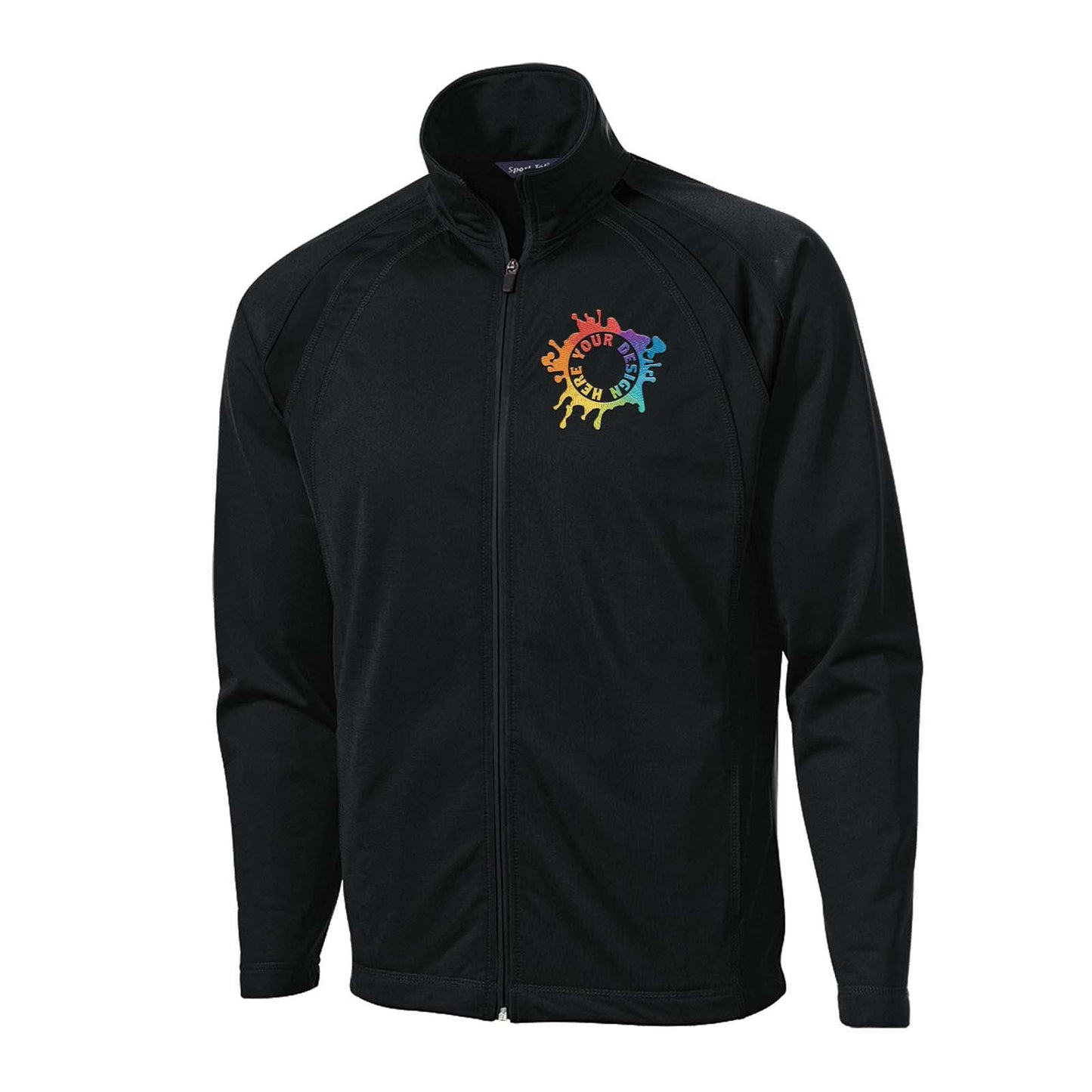 Sport-Tek® Tricot Track Jacket Embroidery - Mato & Hash