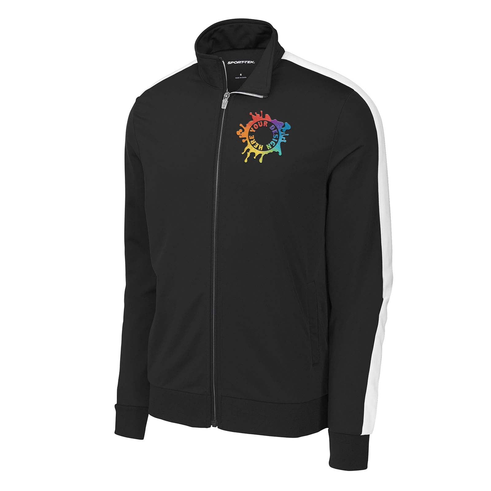 Sport-Tek ® Tricot Track Jacket Embroidery - Mato & Hash