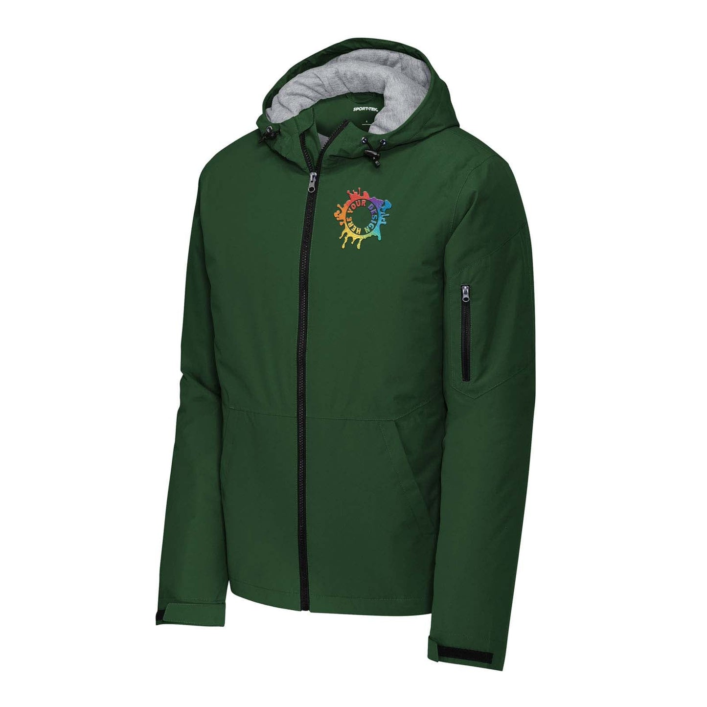 Sport-Tek® Waterproof Insulated Jacket Embroidery - Mato & Hash