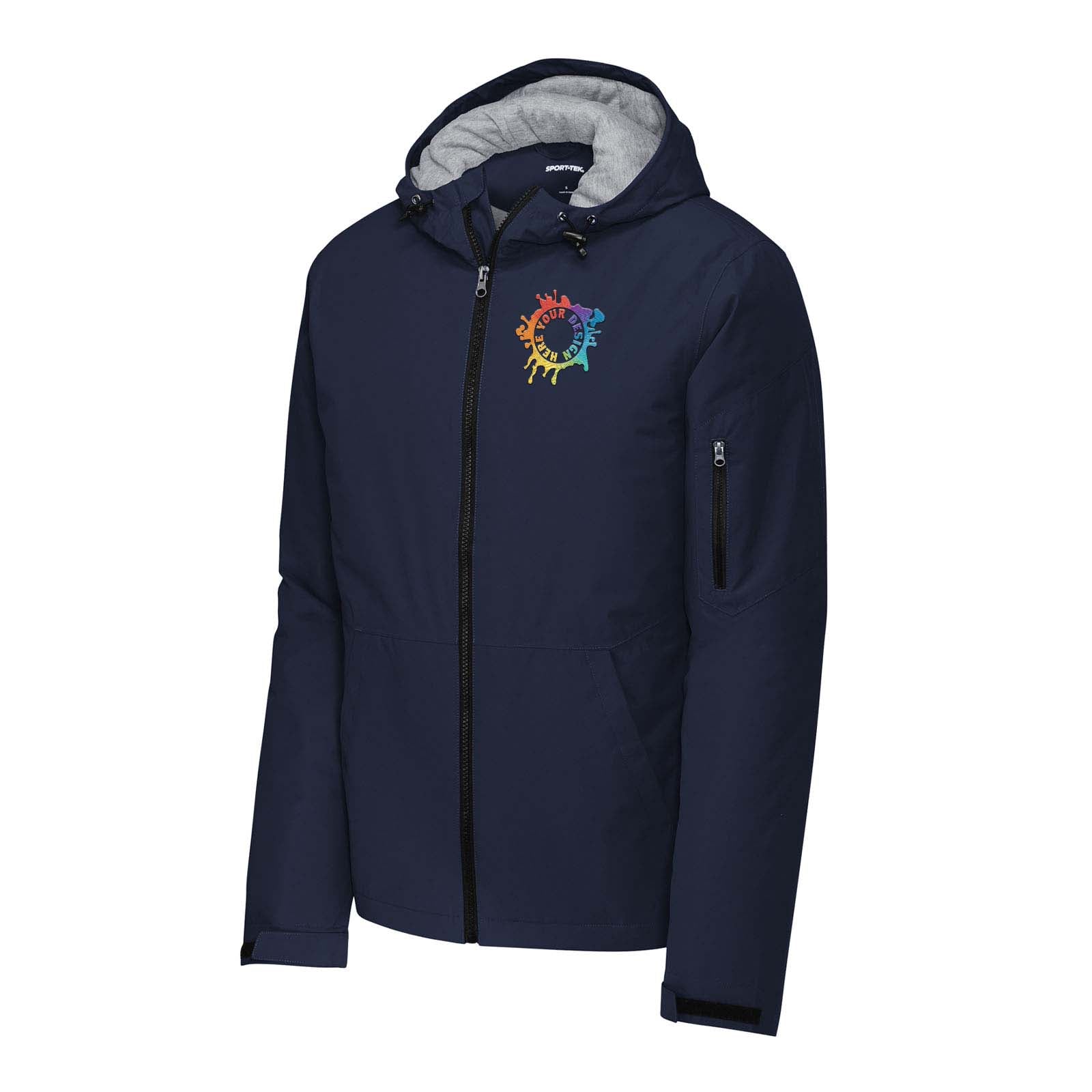 Sport-Tek® Waterproof Insulated Jacket Embroidery - Mato & Hash