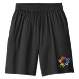 Sport-Tek® Youth PosiCharge® Competitor™ Pocketed Shorts Embroidery - Mato & Hash