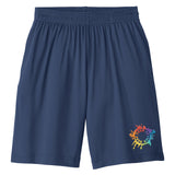 Sport-Tek® Youth PosiCharge® Competitor™ Pocketed Shorts Embroidery - Mato & Hash