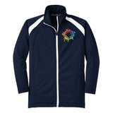 Sport-Tek® Youth Tricot Track Jacket Embroidery - Mato & Hash