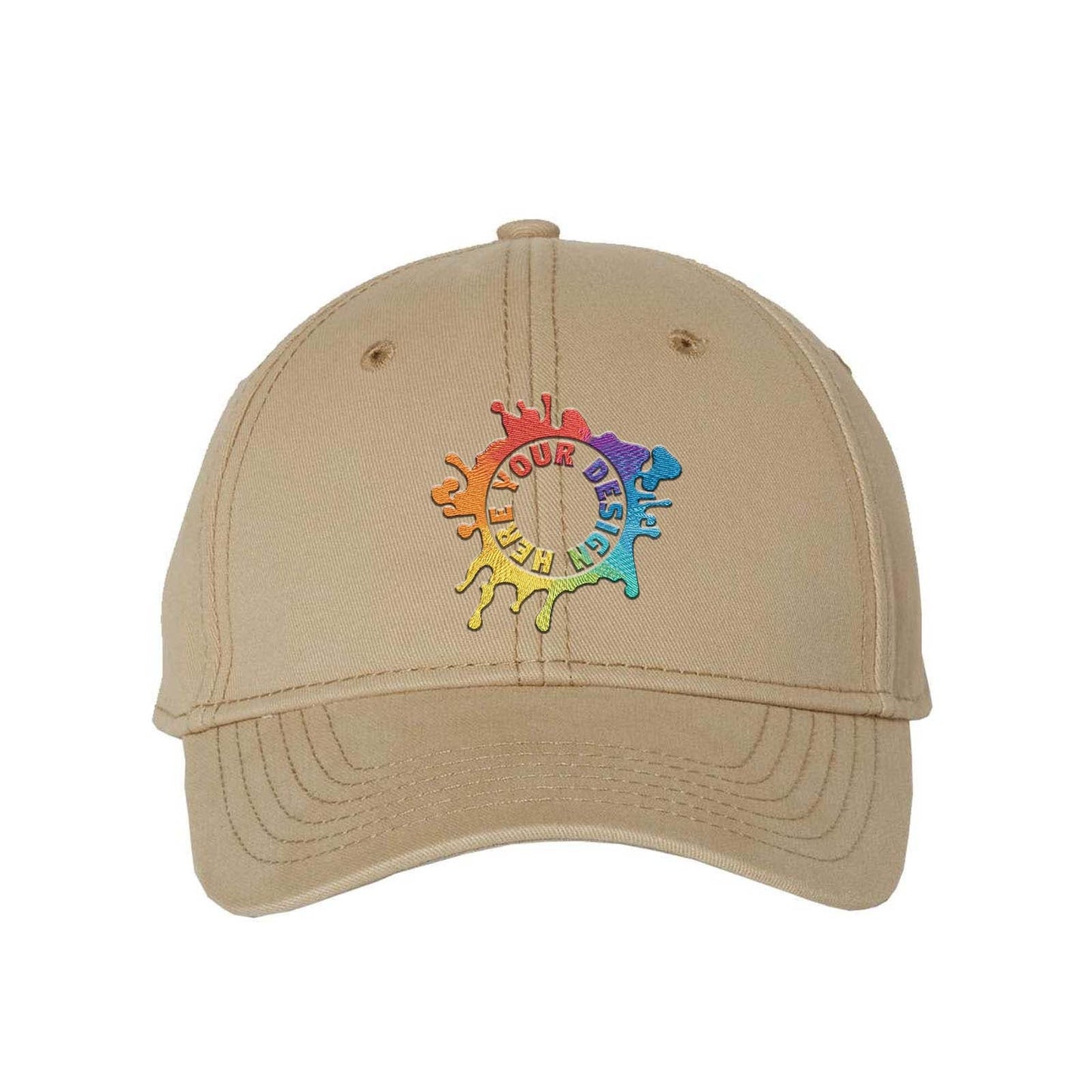 Sportsman Cotton Structured Cap Embroidery - Mato & Hash