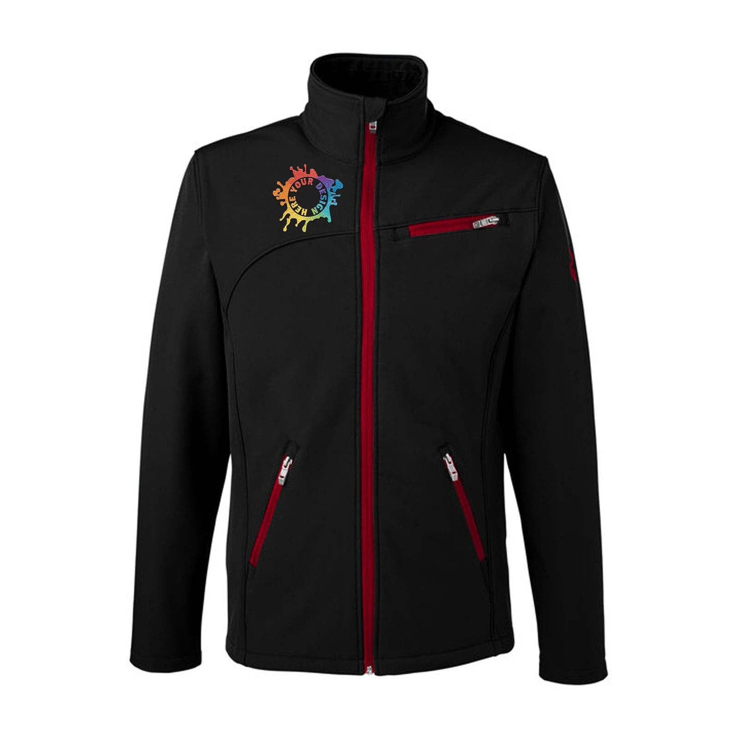 Spyder Men's Transport Soft Shell Jacket Embroidery - Mato & Hash