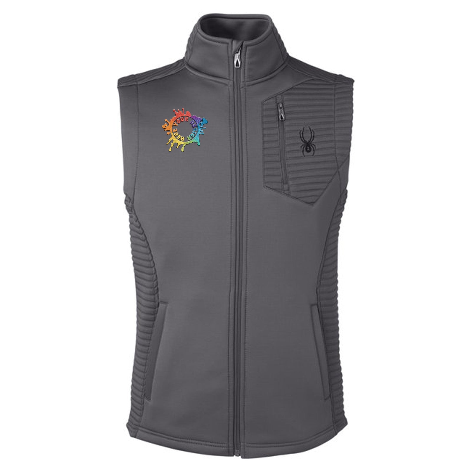 Spyder Men's Venom Vest Embroidery - Mato & Hash