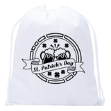 St. Paddy's Drinking Emblem Mini Polyester Drawstring Bag - Mato & Hash
