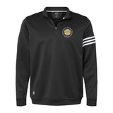 St. Thomas Catholic Church Adidas - 3-Stripes French Terry Quarter-Zip Pullover Printed