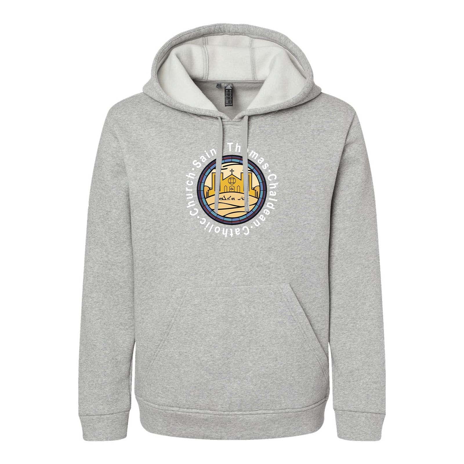 St. Thomas Catholic Church Adidas - Fleece Hooded Sweatshirt Printed - Mato & Hash