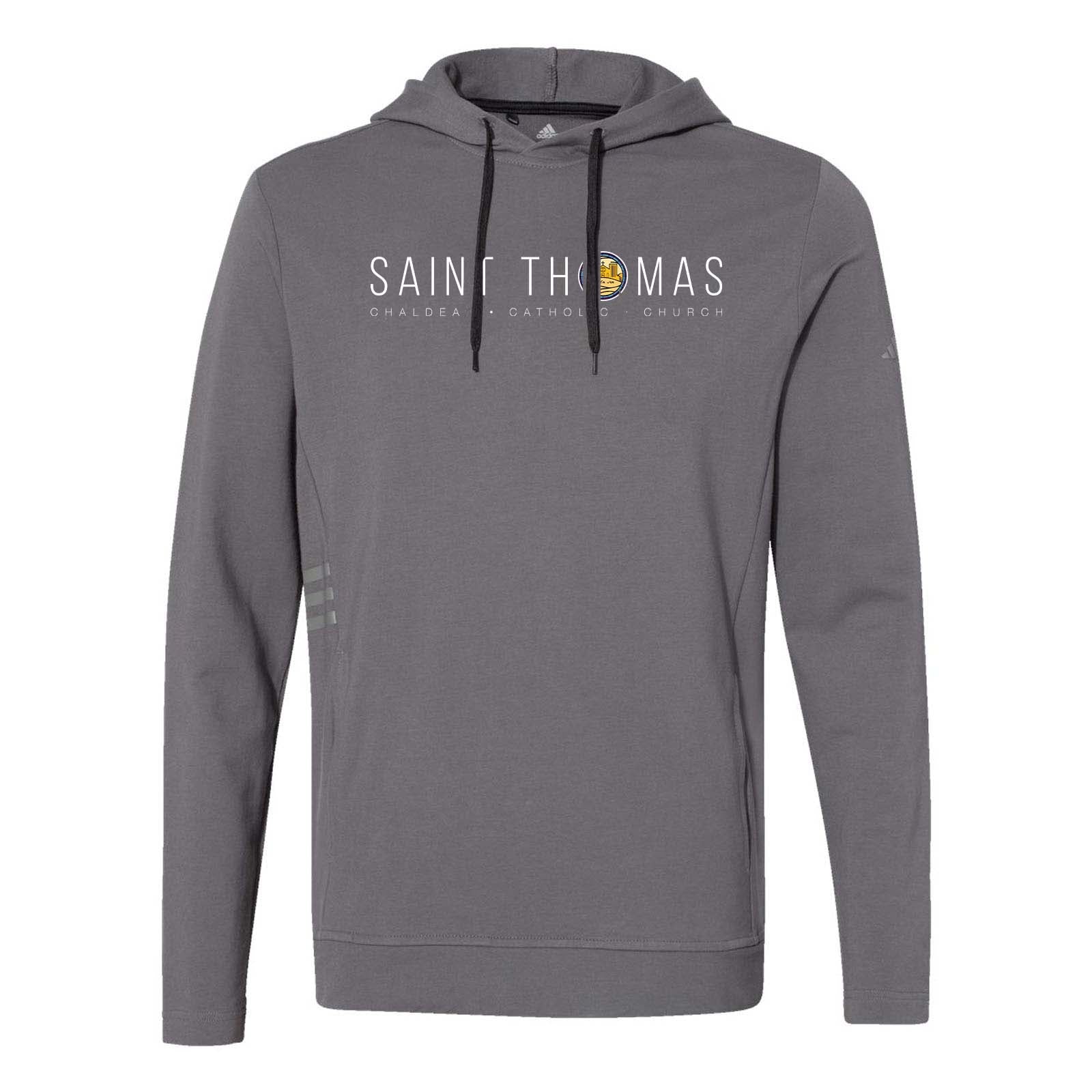 St. Thomas Catholic Church Adidas - Lightweight Hooded Sweatshirt Printed - Mato & Hash