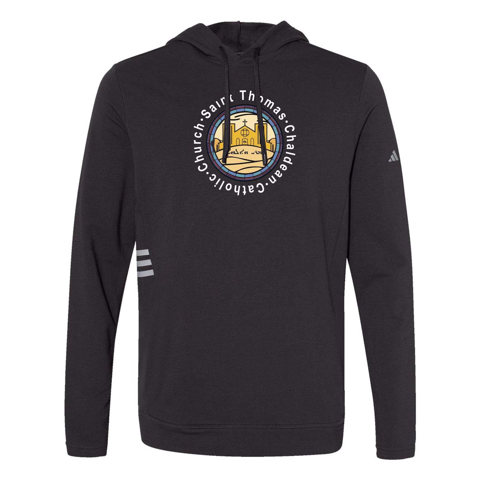 St. Thomas Catholic Church Adidas - Lightweight Hooded Sweatshirt Printed - Mato & Hash