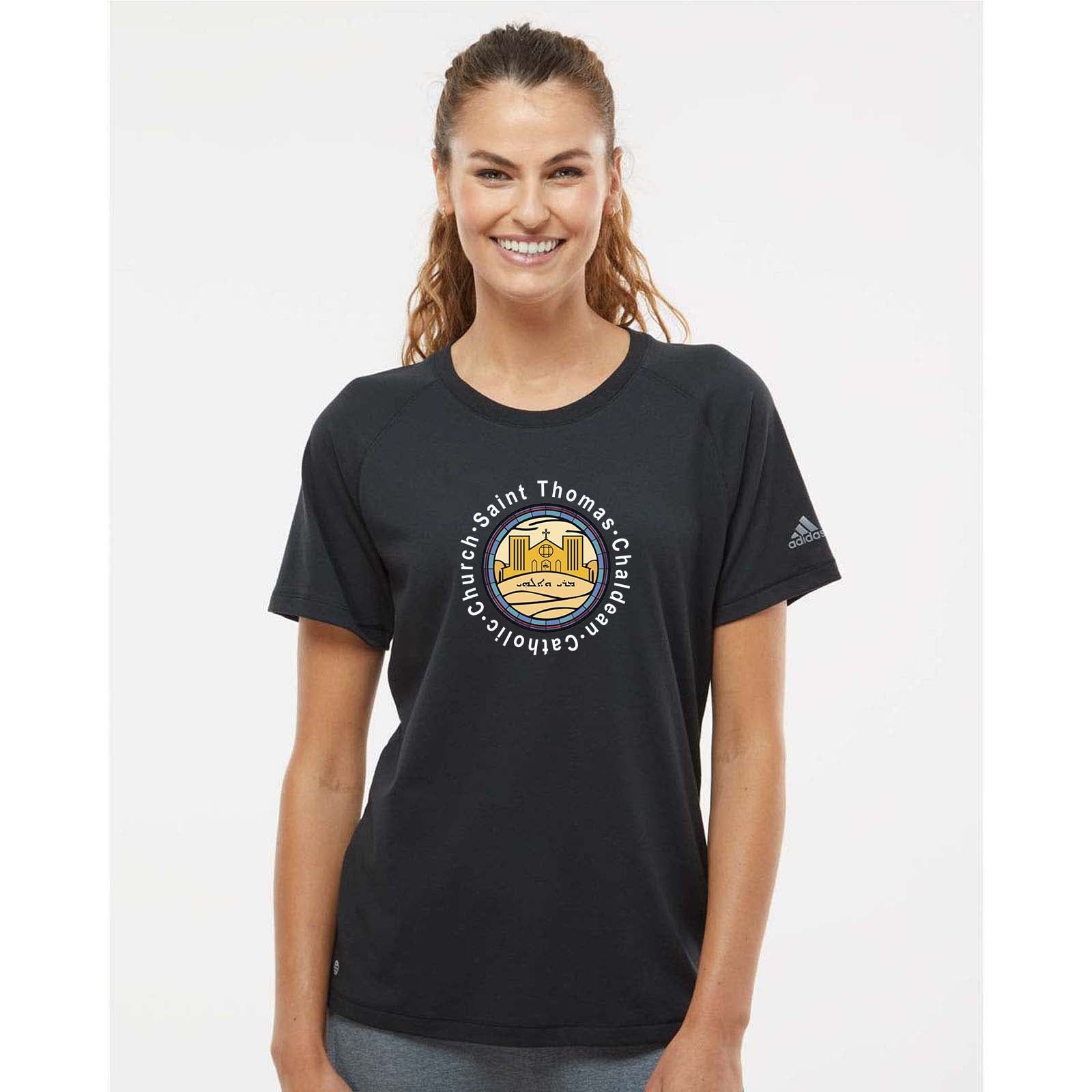 St. Thomas Catholic Church Adidas - Women's Blended T-Shirt Printed - Mato & Hash