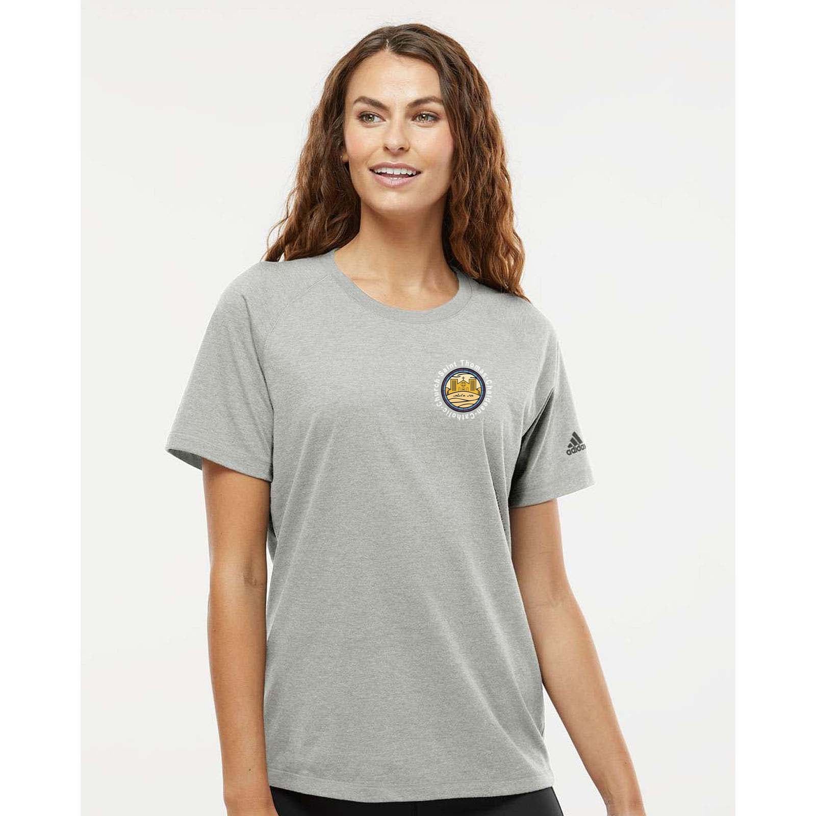 St. Thomas Catholic Church Adidas - Women's Blended T-Shirt Printed - Mato & Hash